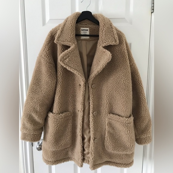Garage Sherpa Teddy Coat - Picture 2 of 4